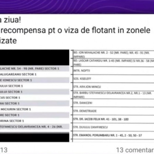 A început lupta anuala pentru vize de flotant