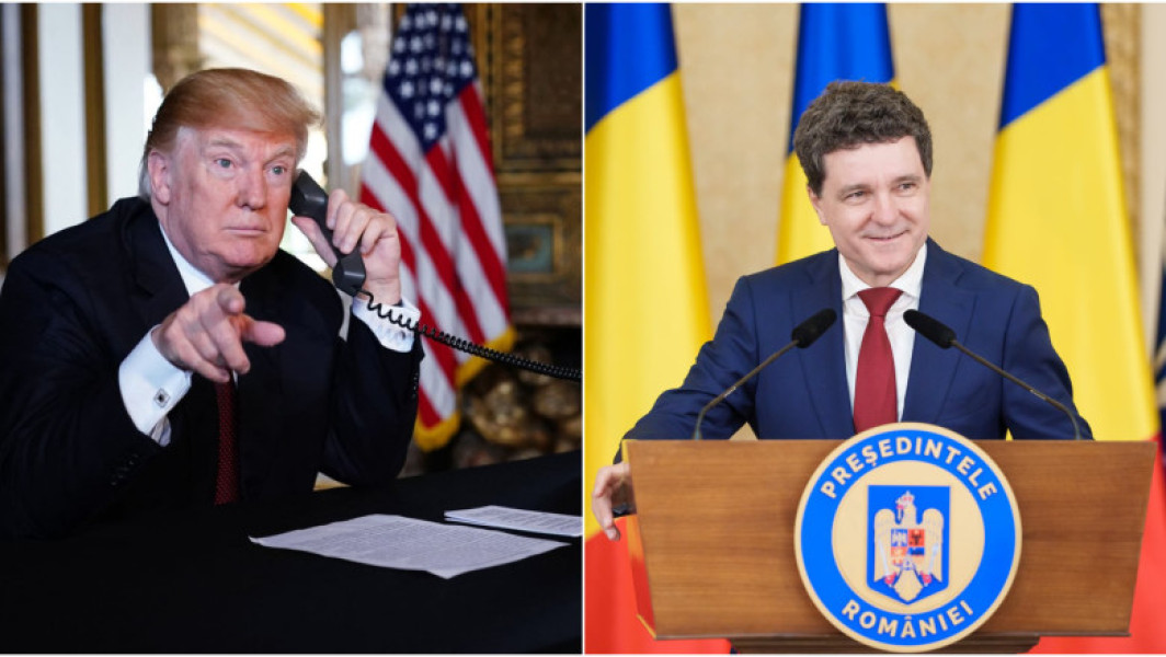 Discuții telefonice între Nicușor Dan și Donald Trump