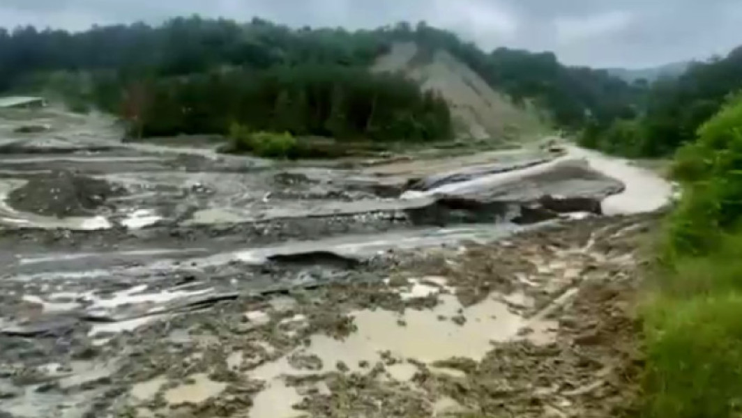 Pericol de inundații la Salina Praid