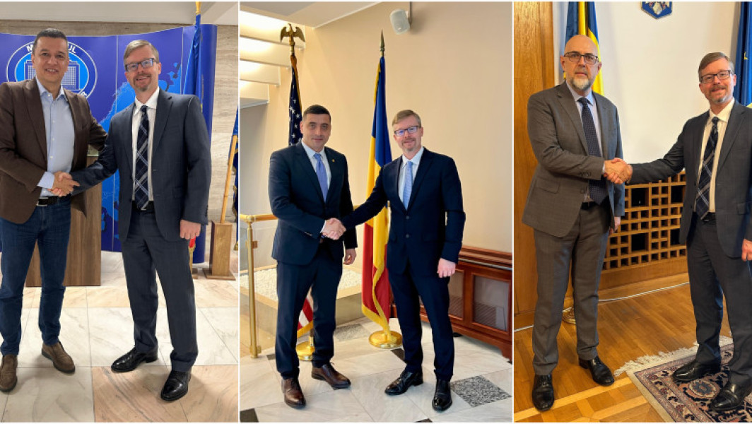 Ambasada SUA la București anunță întâlniri cu liderii partidelor românești