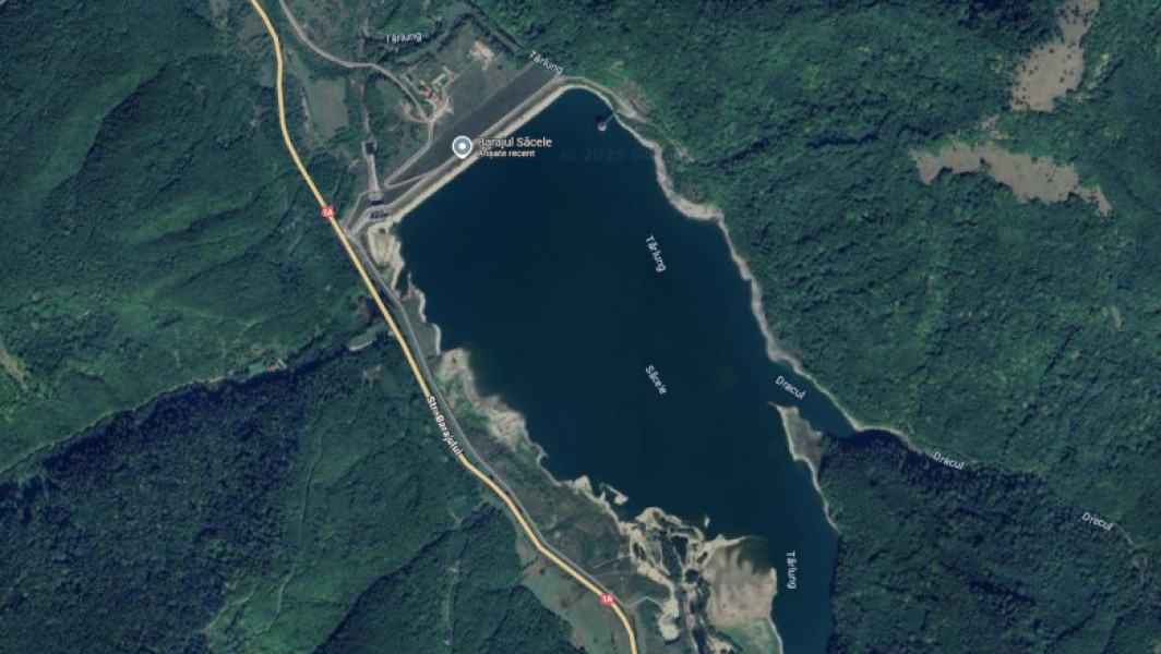 Possibilitate de deschidere a barajului de la Sacele pentru a controla inundările