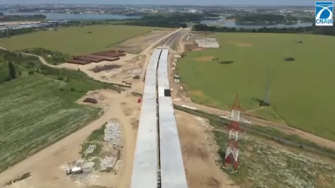 Progres semnificativ în construcția lotului 4 al autostrăzii A0 Nord